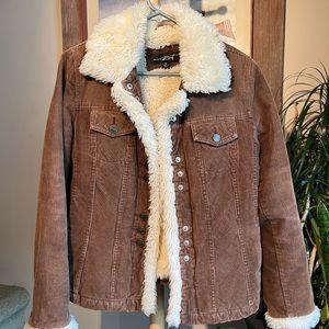 Corduroy Sherpa jacket